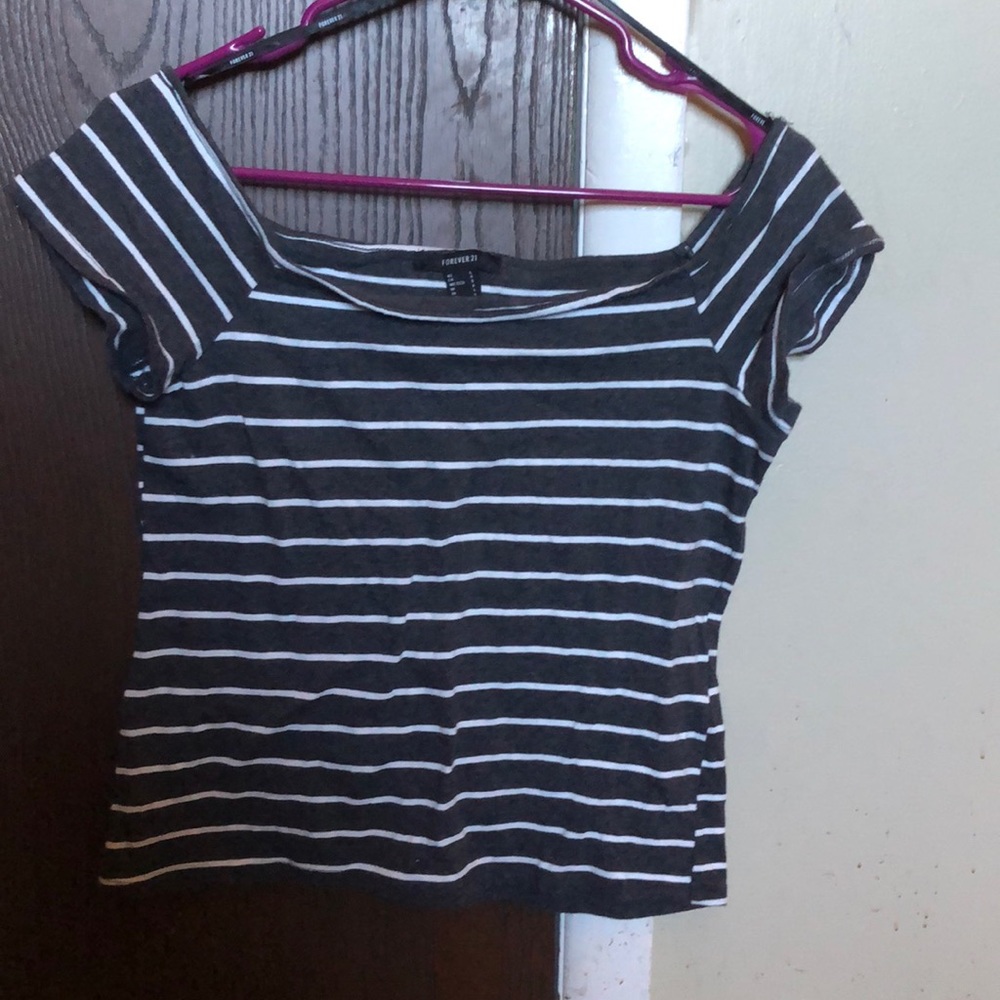 forever 21 off the shoulder t-shirt